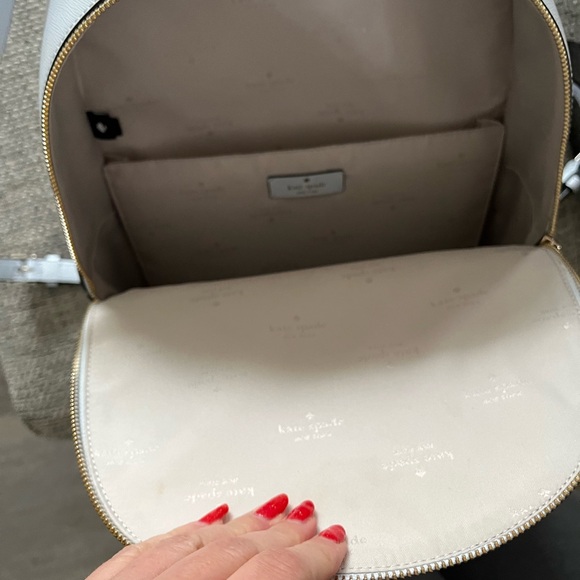 Kate Spade ivory backpack - Picture 2 of 3